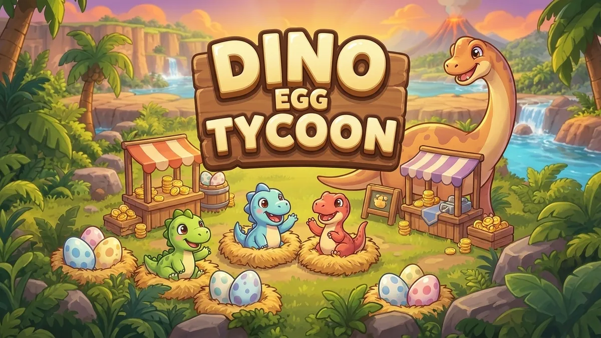 Dino Egg Tycoon key art