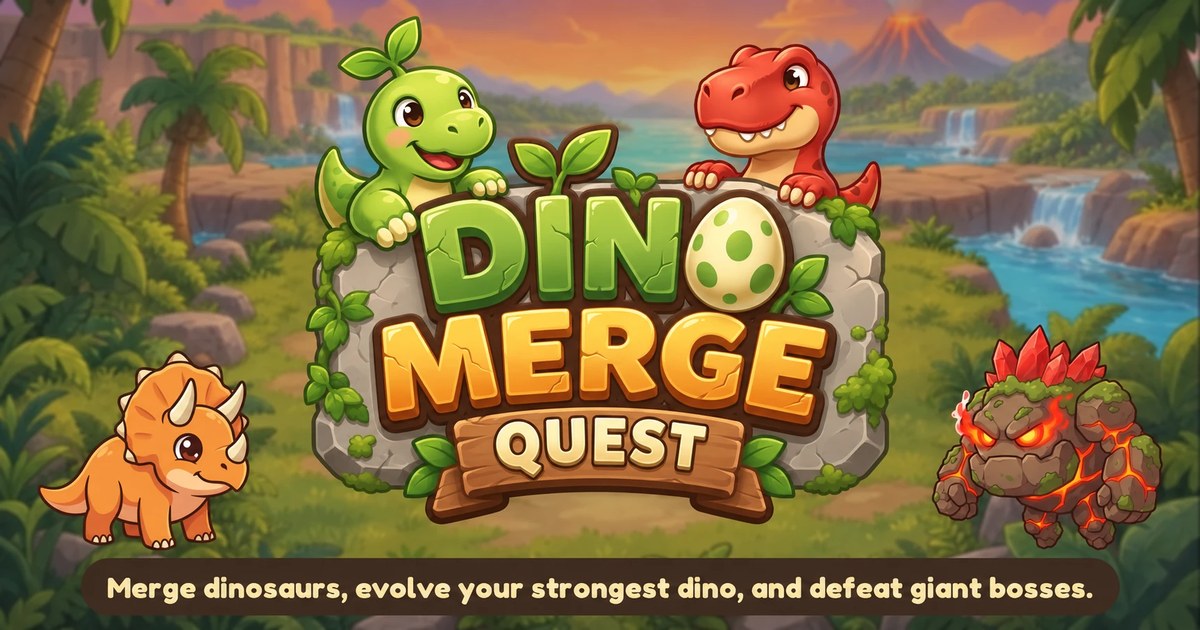 Dino Merge Quest